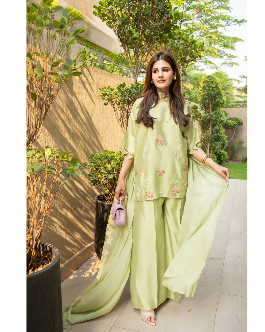 Pista Green Three Piece Set