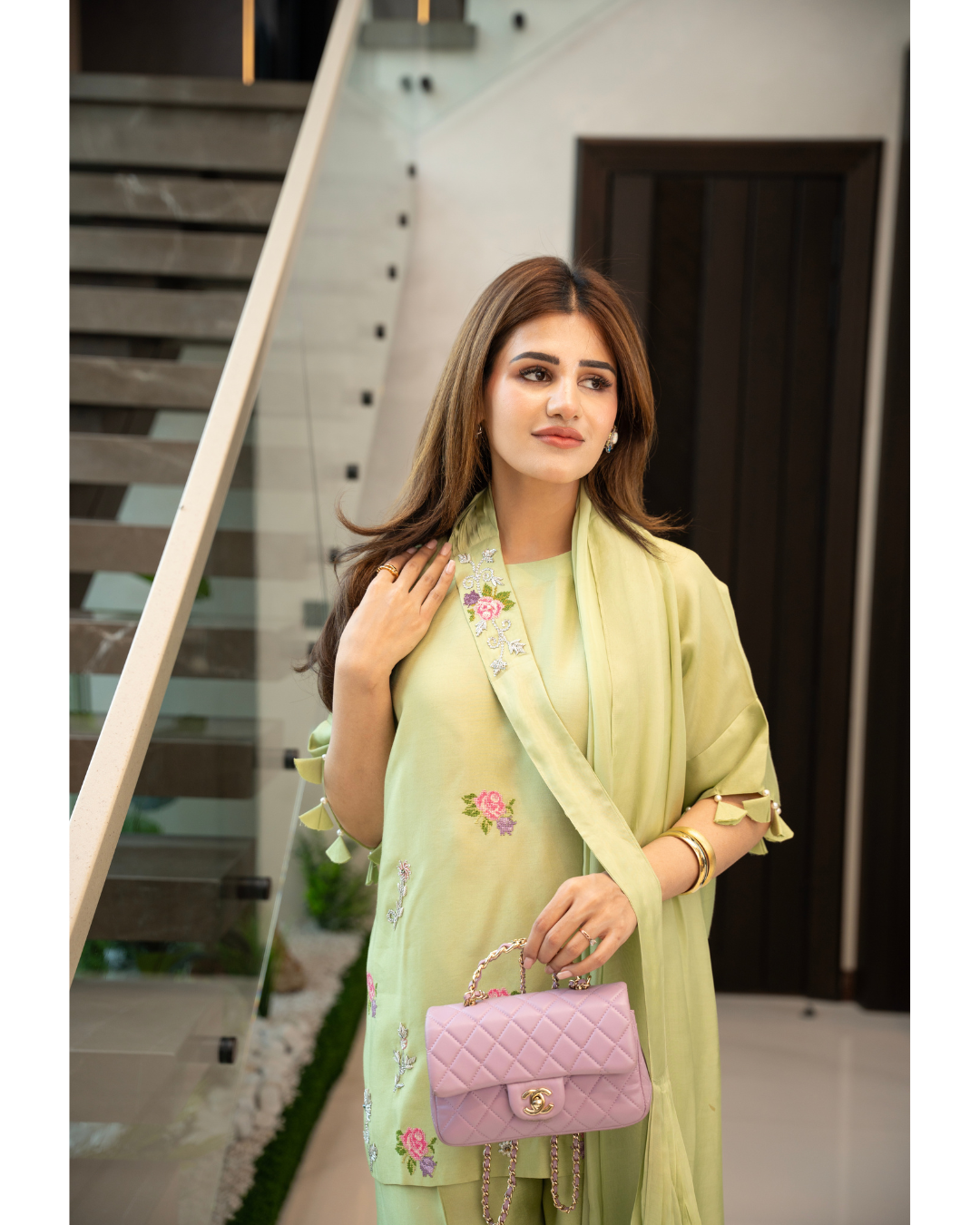 Pista Green Three Piece Set
